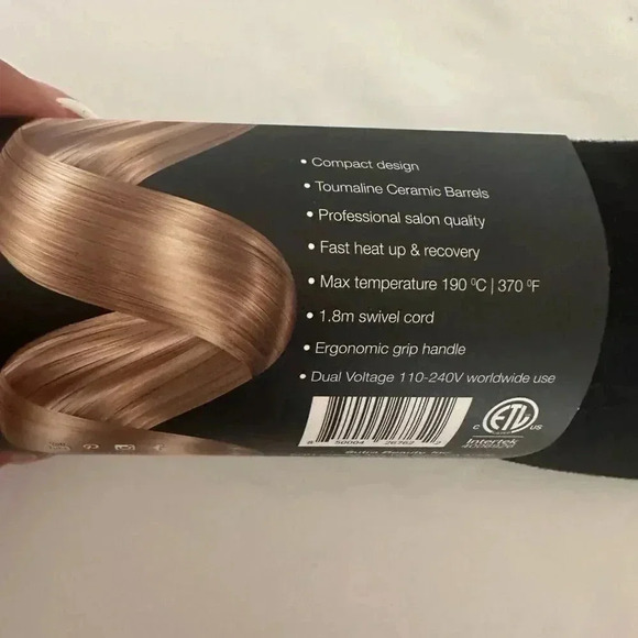 Sutra Mini Tourmaline Ceramic Curling Iron - Picture 4 of 5